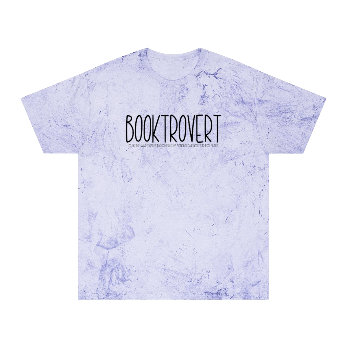 Booktrovert Book Lovers Comfort Colors Shirt, Tie Dye Shirt, Fictional Character,  Book Lover Gift Women, Gift for Book Lovers, Reading