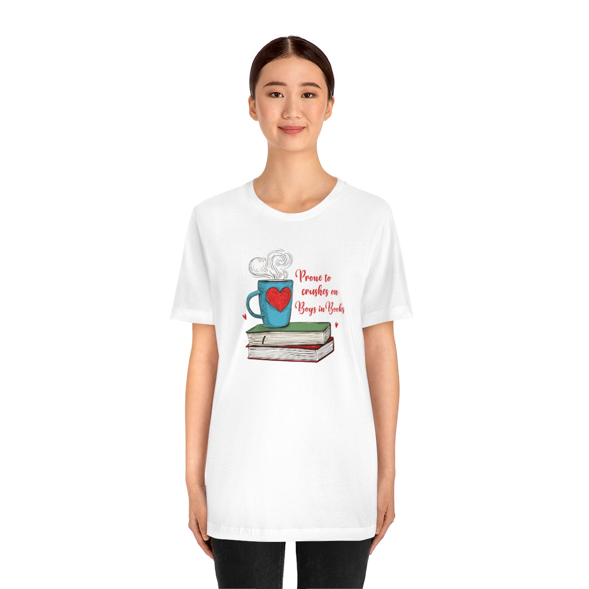 Prone to Crushes on Boys in Books Shirt, Book Boyfriend, Book Lovers Shirt, Reading shirt, Library shirt