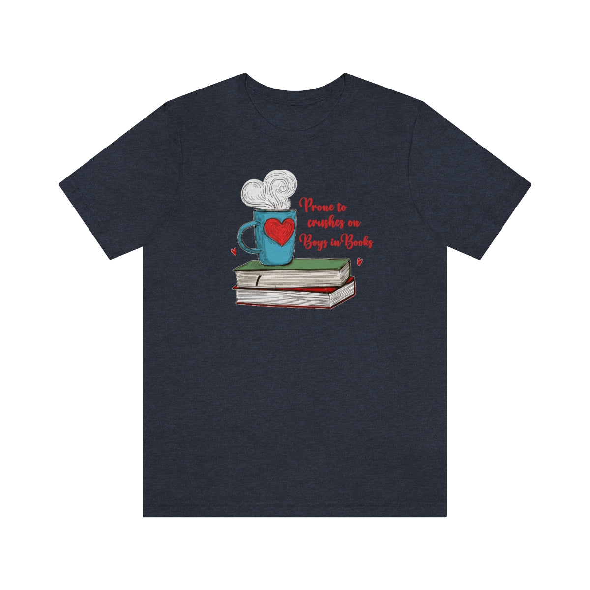 Prone to Crushes on Boys in Books Shirt, Book Boyfriend, Book Lovers Shirt, Reading shirt, Library shirt