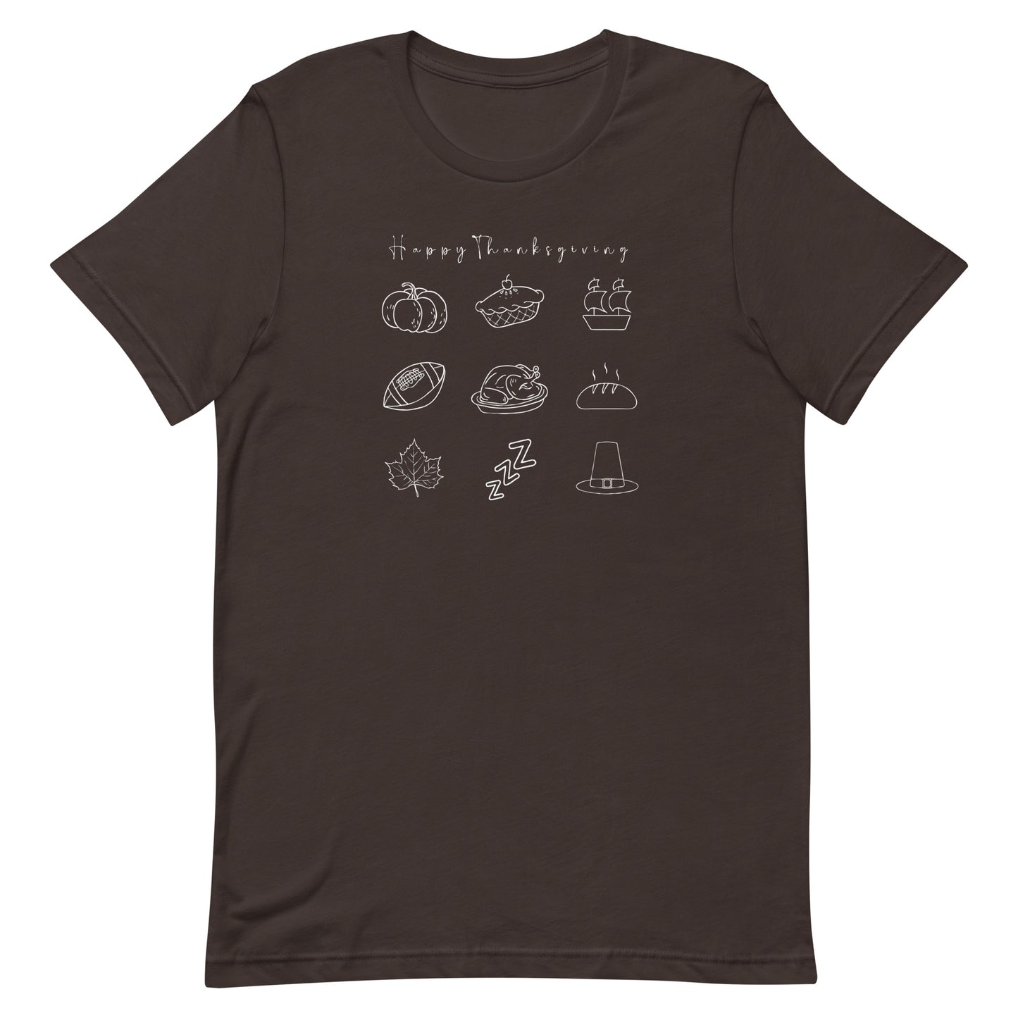 Thanksgiving icons tshirt, Thanksgiving shirt, Turkey Shirt, Thanksgiving Outfit