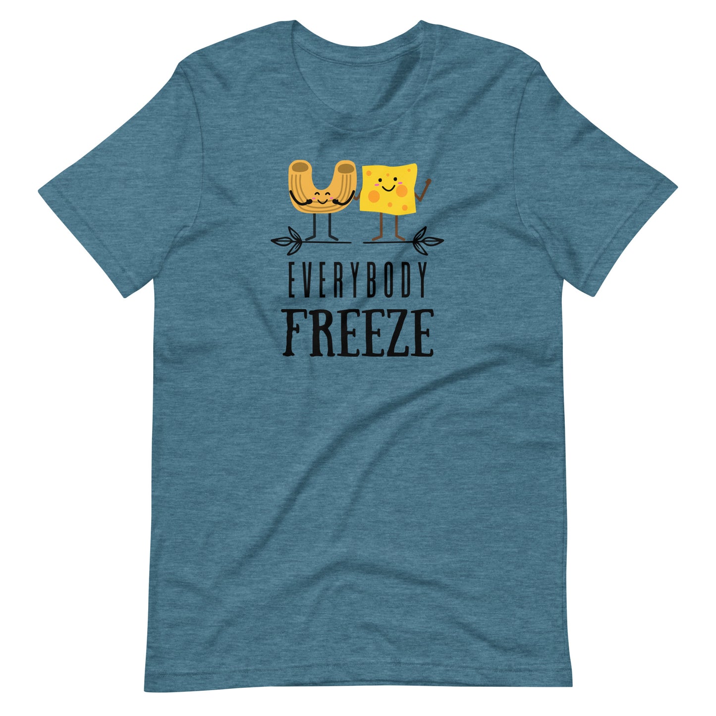 Macaroni and Cheese Everybody Freeze shirt, Teacher tshirt, Teacher Announcement Shirt, Funny Teacher Shirt