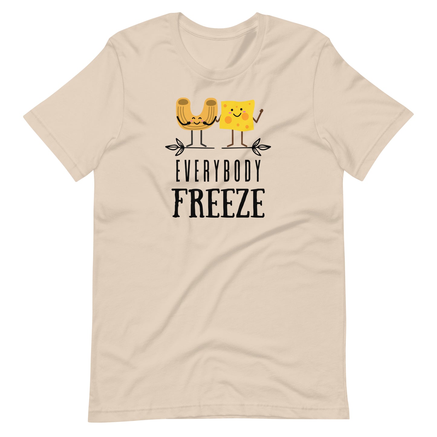 Macaroni and Cheese Everybody Freeze shirt, Teacher tshirt, Teacher Announcement Shirt, Funny Teacher Shirt